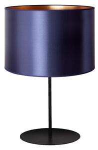 Duolla Duolla - Lampa stołowa CANNES 1xE14/15W/230V 20 cm niebieski/miedź/czarny DU602990