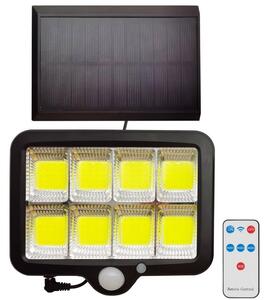 Polux LED Naświetlacz solarny z czujnikiem INTEGRA LED/3W/3,7V IP44 + pilot SA1815