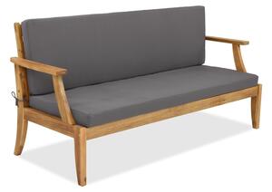 Trzyosobowa sofa z drewna akacjowego Danang Garden Point