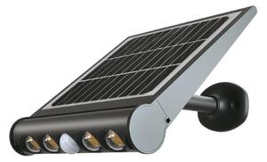 V-Tac LED Kinkiet solarny z czujnikiem LED/8W/3,7V IP65 3000K VT1186