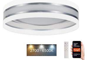 Belis LED Ściemnialny plafon SMART CORAL LED/24W/230V Wi-Fi Tuya biały + pilot BE0871