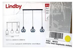 Lindby Lindby - Żyrandol na lince TEMARI 3xE27/60W/230V LW0190
