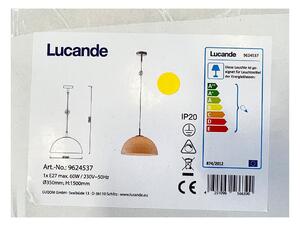 Lucande Lucande - Żyrandol na lince LOURENCO 1xE27/60W/230V LW0486
