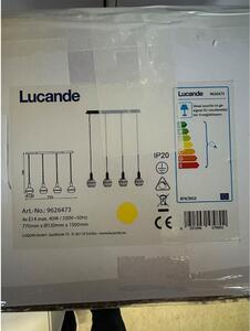 Lucande Lucande - Żyrandol na lince ABLY 4xE14/40W/230V LW0519