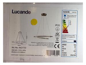 Lucande Lucande - LED Żyrandol ściemnialny na lince MIRASU LED/58W/230V LW0350