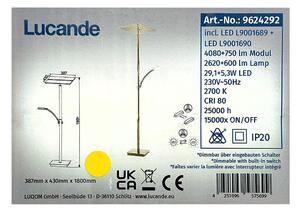 Lucande Lucande - LED Ściemnialna lampa podłogowa PARTHENA LED/29,1W/230V + LED/5,3W/230V LW0512