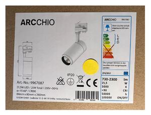 Arcchio Arcchio - LED Oświetlenie punktowe do systemu szynowego NANNA LED/21,5W/230V LW0496