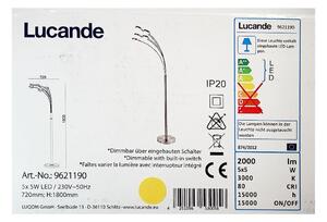 Lucande Lucande - LED Ściemnialna lampa podłogowa CATRIONA 5xLED/5W/230V LW0745