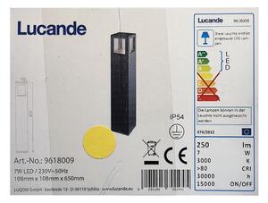 Lucande Lucande - LED Lampa zewnętrzna NICOLA LED/7W/230V IP54 LW0713
