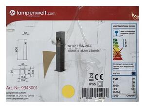 Lampenwelt Lampenwelt - LED Oświetlenie zewnętrzne słupkowe AMELIA LED/7W/230V IP55 LW0688