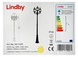Lindby Lindby - Lampa zewnętrzna 3xE27/100W/230V IP44 LW0770
