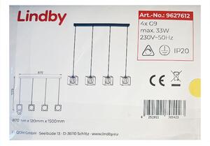Lindby Lindby - Żyrandol na lince JOSIPA 4xG9/33W/230V LW0641