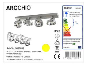 Arcchio Arcchio - LED Oświetlenie punktowe MUNIN 4xGU10/ES111/11,5W/230V LW0916