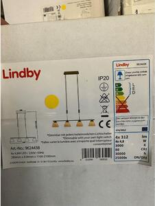 Lindby Lindby - LED Żyrandol ściemnialny na lince CERSEI 4xLED/4,8W/230V LW1076