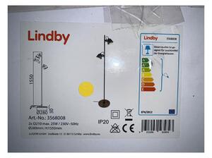 Lindby Lindby - Lampa podłogowa SHILA 2xGU10/25W/230V LW1086