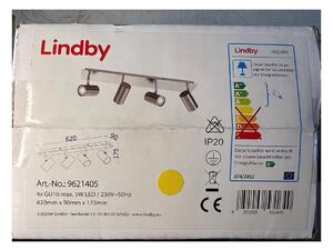 Lindby Lindby - Oświetlenie punktowe 4xGU10/5W/230V LW1135