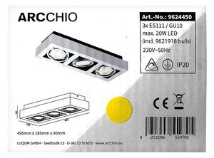 Arcchio Arcchio - LED Plafon RONKA 3xGU10/11,5W/230V LW1237