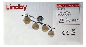 Lindby Lindby - Oświetlenie punktowe LEANDA 4xE14/40W/230V LW1199