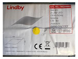 Lindby Lindby - LED Kinkiet SALKA 2xLED/2W/230V LW1271