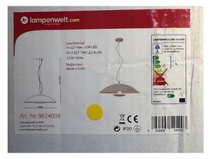 Lampenwelt Lampenwelt - LED RGBW Ściemnialny żyrandol na lince ARTHUR 1xE27/10W/230V Wi-Fi LW1274