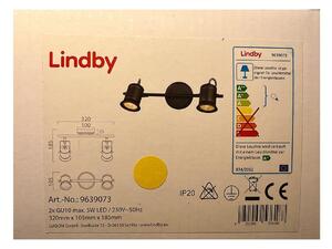 Lindby Lindby - Oświetlenie punktowe CANSU 2xGU10/5W/230V LW1289