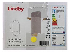 Lindby Lindby - LED Kinkiet JENKE 2xLED/2,5W/230V LW1487