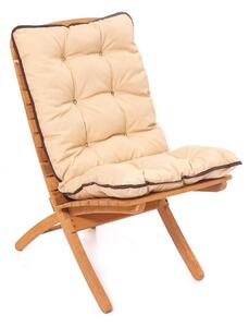 Asir Krzesło ogrodowe 55x40 cm buk AS1519
