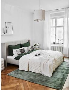 Łóżko tapicerowane z aksamitu Dusk