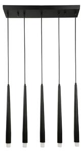 Czarna lampa wisząca Agusta – Squid Lighting