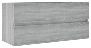 Szafka pod umywalkę, szary dąb sonoma, 100x38,5x45 cm