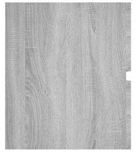 Szafka pod umywalkę, szary dąb sonoma, 100x38,5x45 cm
