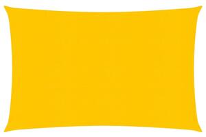 Żagiel przeciwsłoneczny, 160 g/m², żółty, 2,5x4 m, HDPE