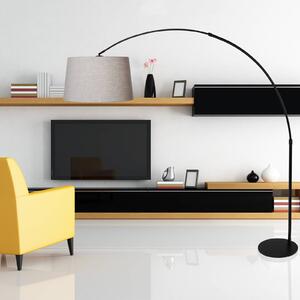 Steinhauer Łukowa lampa stojąca Sparkled Light czarna/szlam