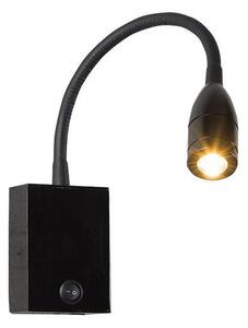Zambelis Zambelis H32 - LED Elastyczna lampka LED/3W/230V czarny UN0936