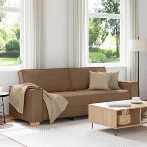 Sofa 3-osobowa brÄ zowa 180 cm tkanina