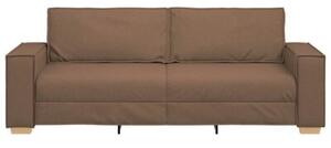 Sofa 3-osobowa brÄ zowa 180 cm tkanina