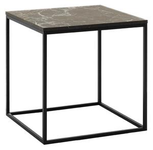 Adore Furniture Stolik kawowy 52x50 cm czarny AD0160