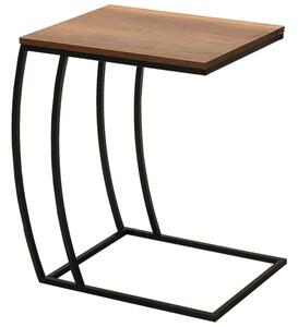 Adore Furniture Stół składany 65x35 cm brązowy AD0153