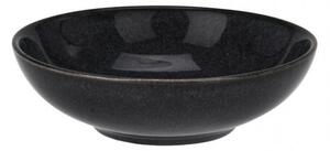Miska kamionkowa Glaze, śr. 18,5 cm, czarny