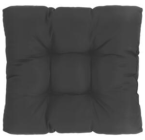 Poduszka na siedzisko ogrodowe, czarna, 80x80x10 cm, tkanina