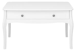 Konsimo Sp. z o.o. Sp. k. Stół składany BAROQUE 55x96,5 cm biały KO0016