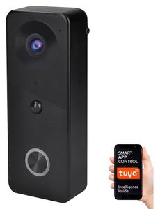 Solight Solight 1L202 - Dzwonek bezprzewodowy z kamerą HD 2500 mAh Wi-Fi Tuya IP65 SL1425