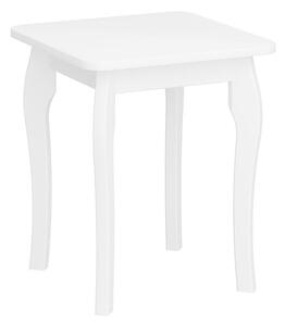 Konsimo Sp. z o.o. Sp. k. Stół składany BAROQUE 45,6x39 cm biały KO0135