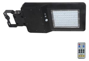 V-Tac LED Solarna lampa uliczna z czujnikiem LED/40W/9,6V IP65 4000K + pilot VT1293
