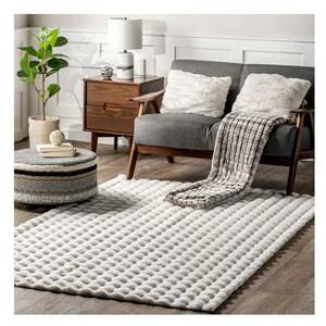 Biały dywan odpowiedni do prania 150x230 cm Bubble White – Mila Home