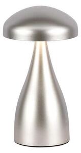 V-Tac LED Ściemnialna akumulatorowa lampa stołowa LED/1W/5V 3000-6000K 1800 mAh srebrne VT1323