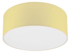 Lamkur Lampa sufitowa SIRJA PASTEL DOUBLE 2xE27/15W/230V śr. 35 cm żółta LA48116