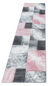 Różowo-szary chodnik 80x300 cm Hawaii – Ayyildiz Carpets