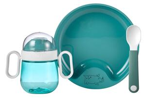 Zestaw naczyń dla dzieci 3 szt. Deep turquoise – Mepal