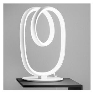 Gea Luce Gea Luce DIVA L BIANCO SATINATO-LED Lampa stołowa ściemnialna DIVA 17W/230V biała FX0221